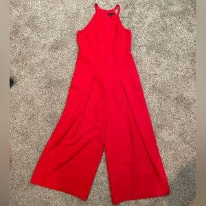EUC red jumpsuit size 14